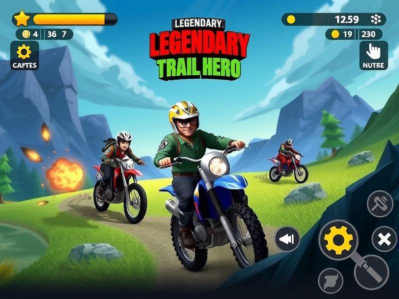 Legendary Trail Hero Game Screenshot